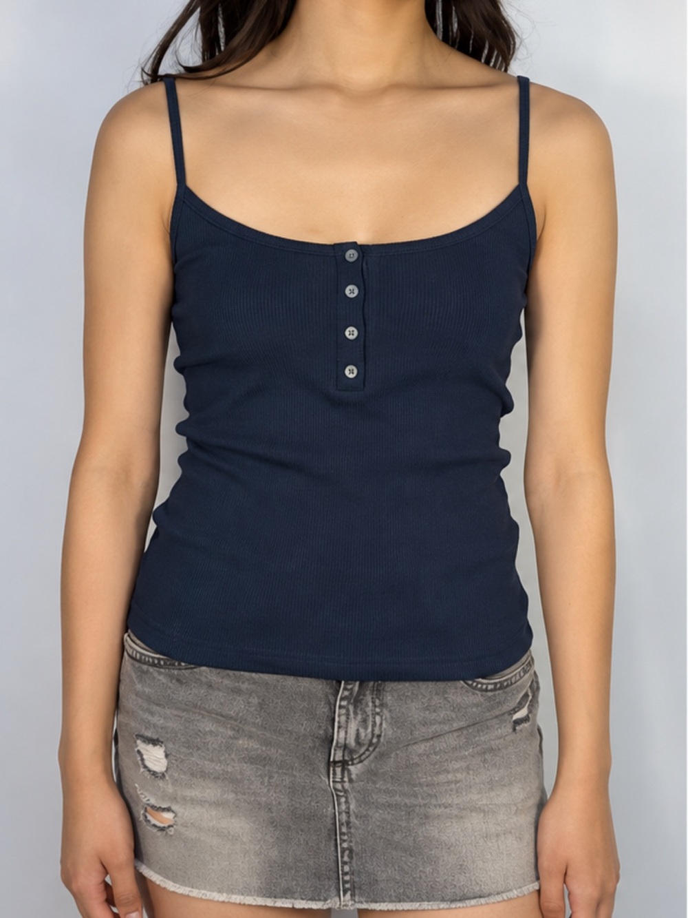 Subdued Round Neck Tank